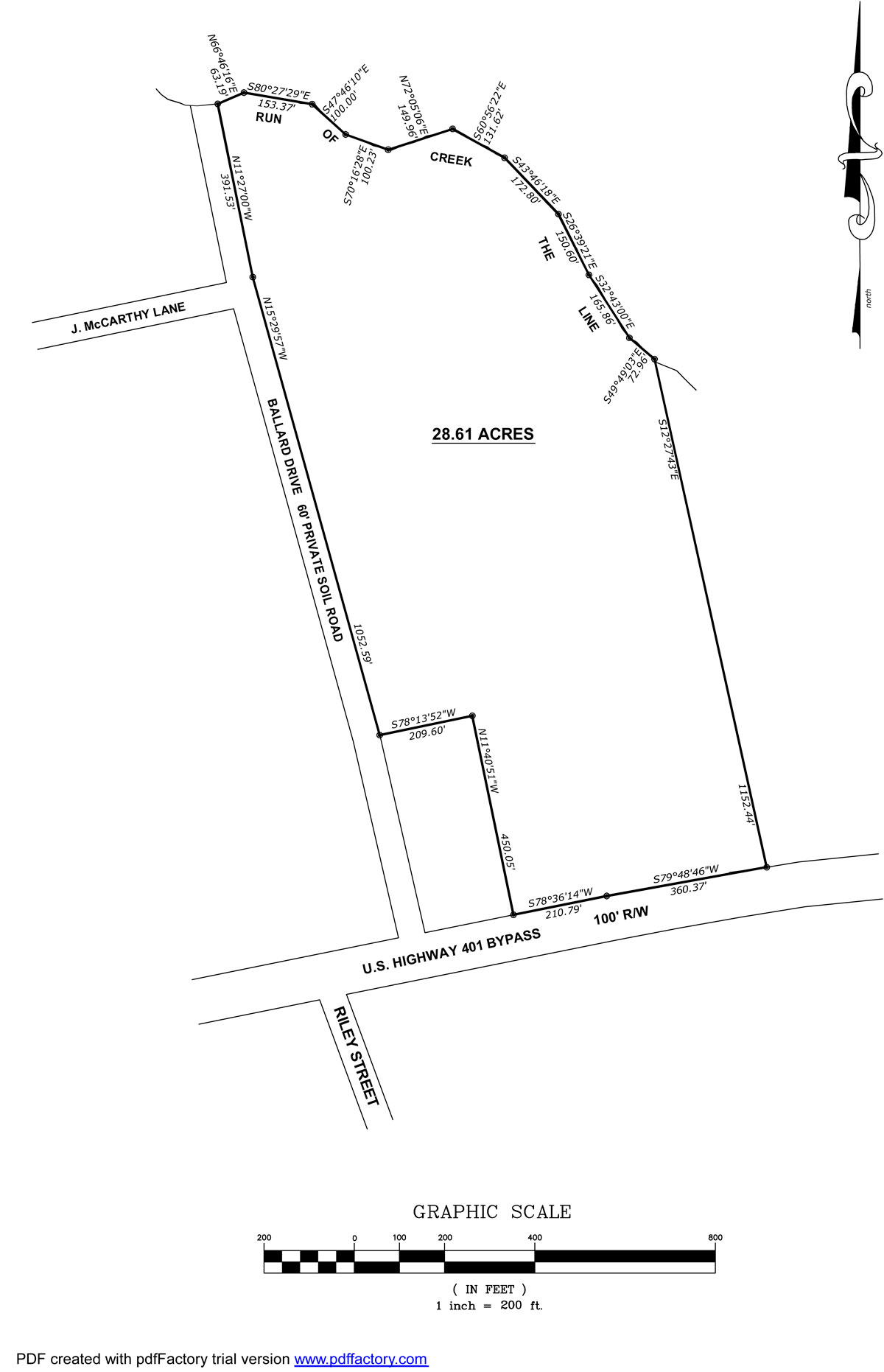 28.61 Acres Hoke County Near Fort Bragg Lands of the Carolinas